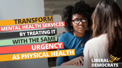 Transform Mental Health. GE 2019. Part two of our ‘Plan for the Future’.