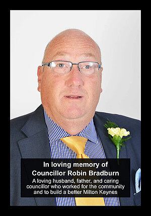 In loving memory of Robin Bradburn who tragically died suddenly