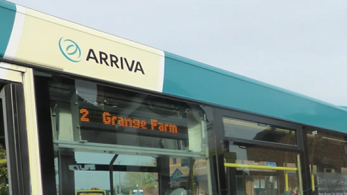 Paul with Arriva bus Small